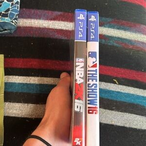 NBA 2K16 & MLB THESHOW16